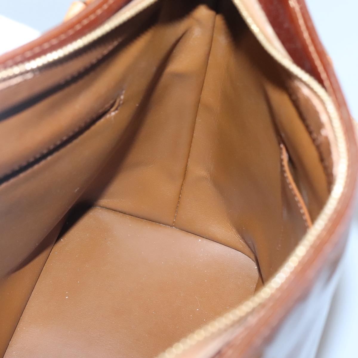 Louis Vuitton Houston Handbag Monogram Vernis, BROWN, PATENT_LEATHER, Handbag