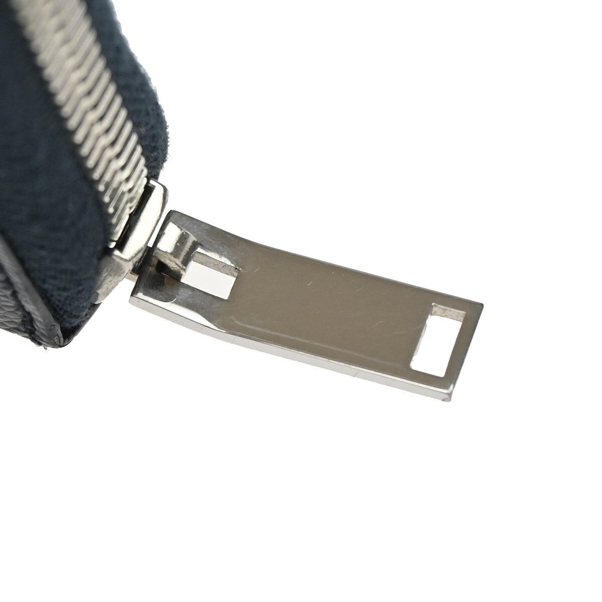 Saint Laurent Classic Zip Around Organizer Wallet Leather, NAVY, LEATHER, Wallets