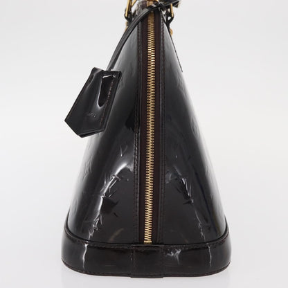 Louis Vuitton Alma Handbag Patent Leather, PURPLE, PATENT_LEATHER, Handbag