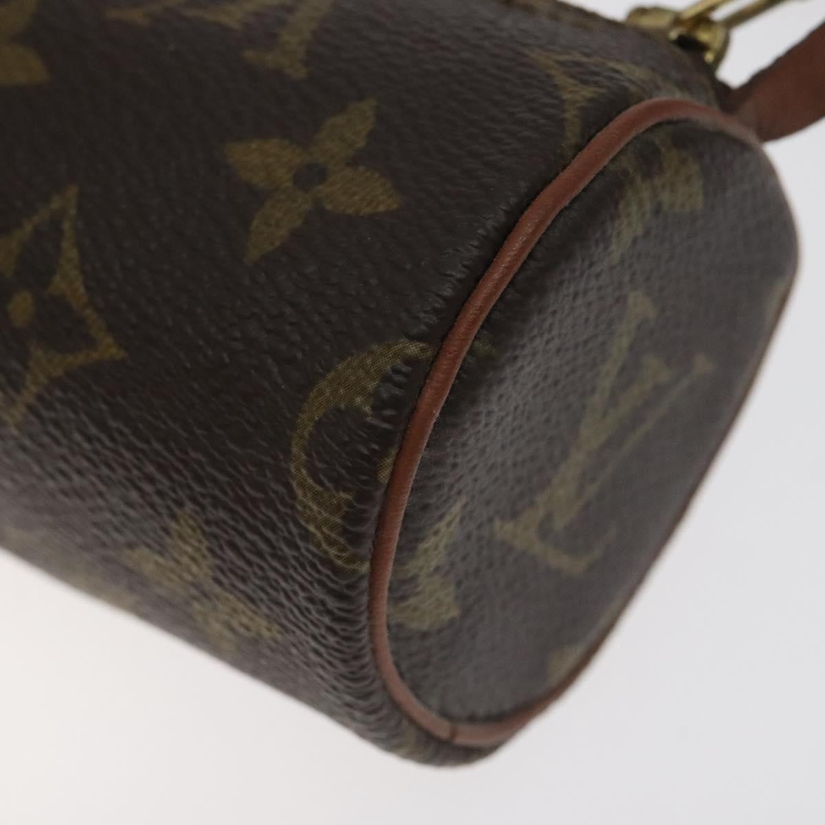Louis Vuitton Papillon Pochette Monogram Canvas, BROWN, CANVAS, Clutche & pouche