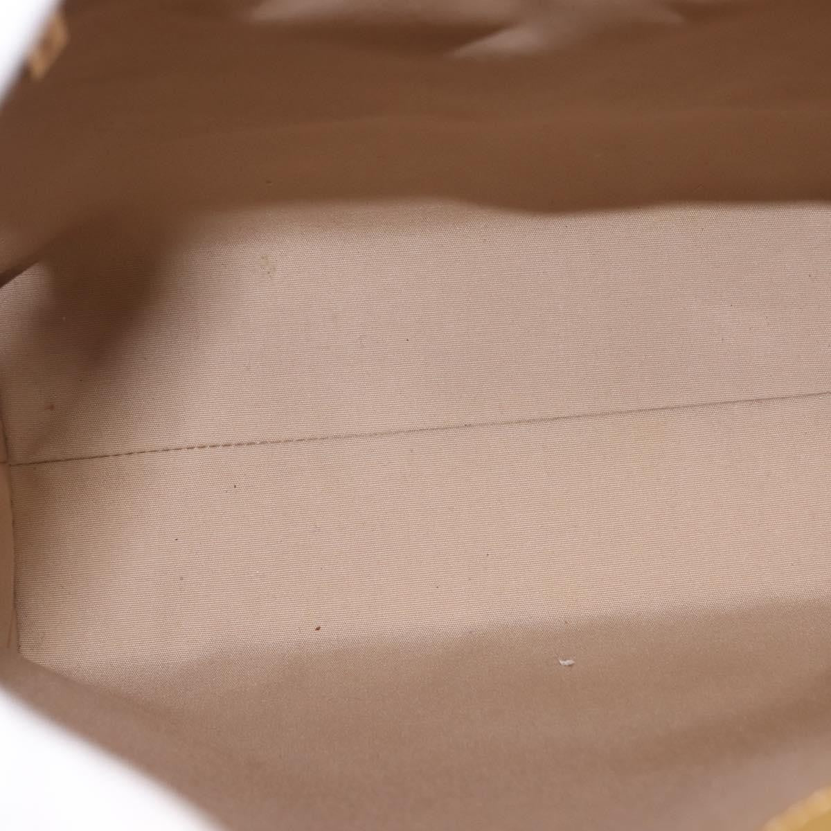 Louis Vuitton Reade Handbag Monogram Vernis, BEIGE, PATENT_LEATHER, Handbag