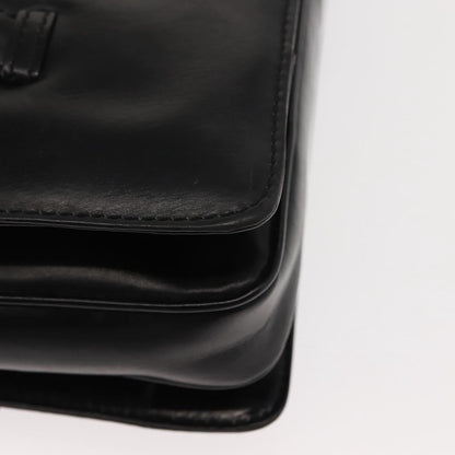 Loewe Anagram handbag Leather, BLACK, LEATHER, Handbag