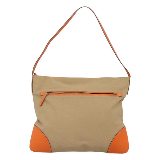 Prada Flat Tote Canvas, BEIGE, CANVAS, Tote bag