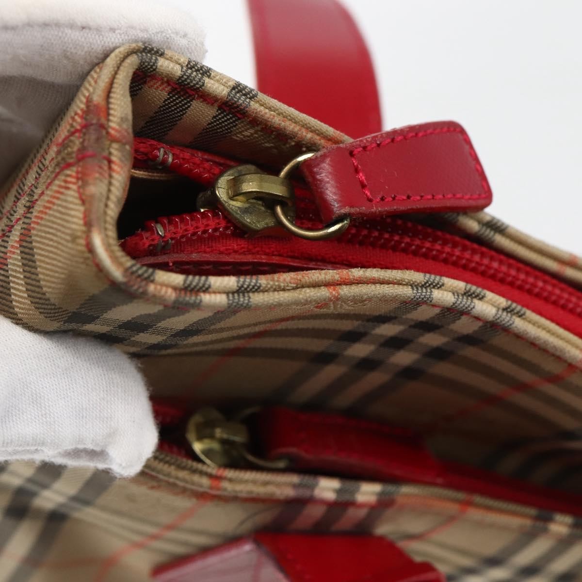 Burberry Nova Check Tote canvas check pattern, BEIGE, CANVAS, Tote bag