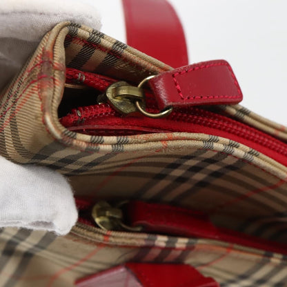 Burberry Nova Check Tote canvas check pattern, BEIGE, CANVAS, Tote bag