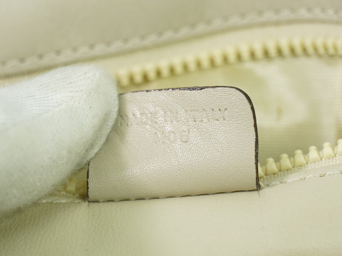 Celine Vintage Flap Shoulder Bag Quilted Leather, BEIGE, LEATHER, Shoulder bag