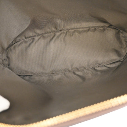 Gucci Ophidia Cosmetic Pouch GG Coated Canvas, BROWN, CANVAS, Toiletry Case