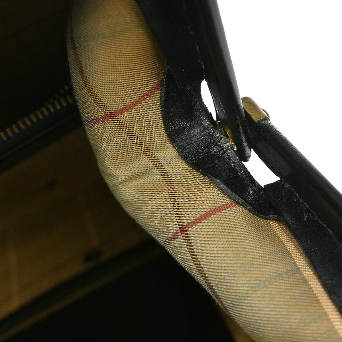 Burberry DK88 Doctor Bag Leather, BLACK, LEATHER, Handbag