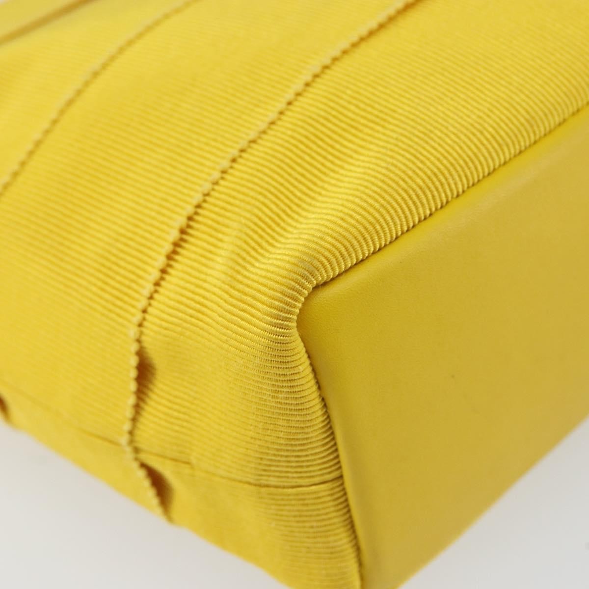 Salvatore Ferragamo Vala Handbag Nylon, YELLOW, NYLON, Handbag