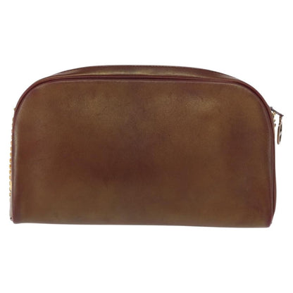 Christian Dior Vintage Shoulder Bag Leather, RED, LEATHER, Shoulder bag