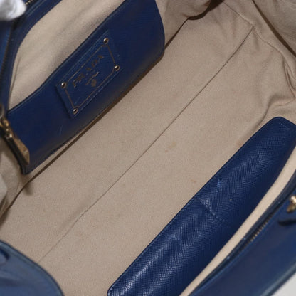 Prada Cuir Frame Convertible Tote Canvas and Saffiano Leather, BEIGE, CANVAS, Tote bag