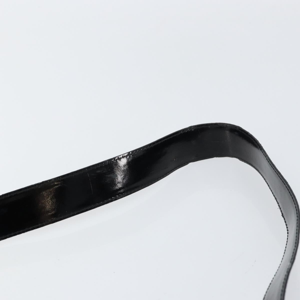 Salvatore Ferragamo Vala Shoulder Bag Patent Leather, BLACK, PATENT_LEATHER, Shoulder bag