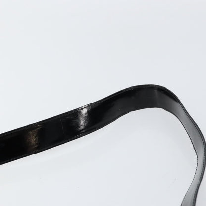 Salvatore Ferragamo Vala Shoulder Bag Patent Leather, BLACK, PATENT_LEATHER, Shoulder bag