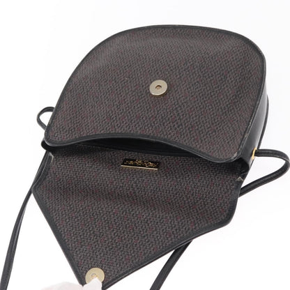 Saint Laurent Vintage Shoulder Bag Canvas, BLACK, CANVAS, Shoulder bag