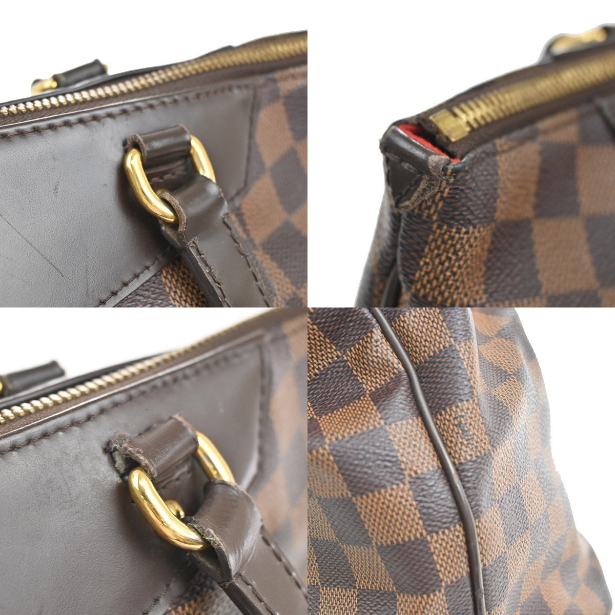Louis Vuitton Westminster Handbag Damier, BROWN, CANVAS, Shoulder bag