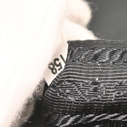 Prada Chain Flap Crossbody Bag Saffiano Leather, BLACK, LEATHER, Shoulder bag