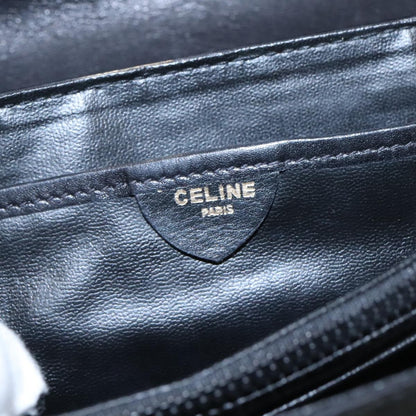 Celine Handbag Leather, BLACK, LEATHER, Handbag