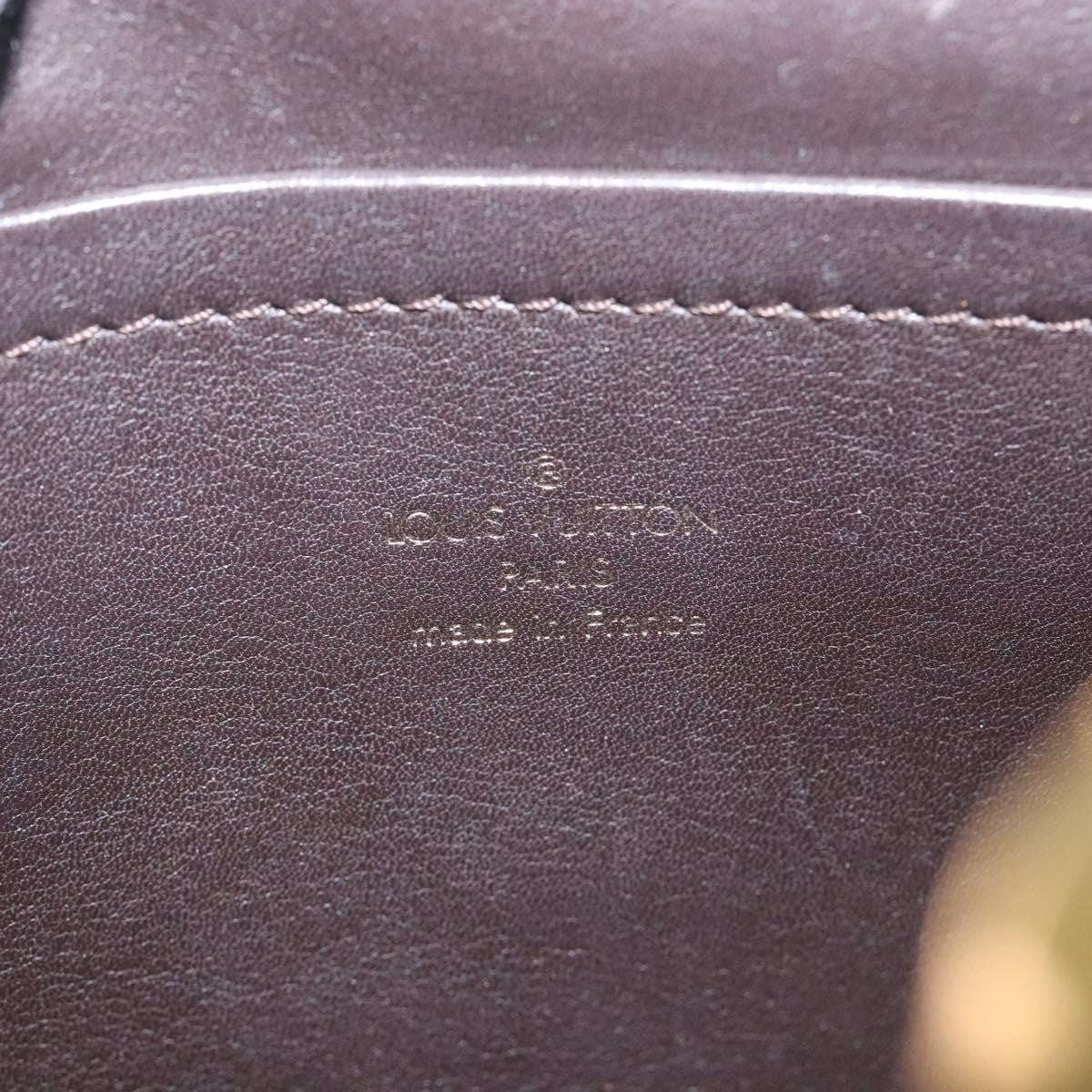 Louis Vuitton Charms Pochette PVC Over Printed Silk, BROWN, CANVAS, Clutche & pouche