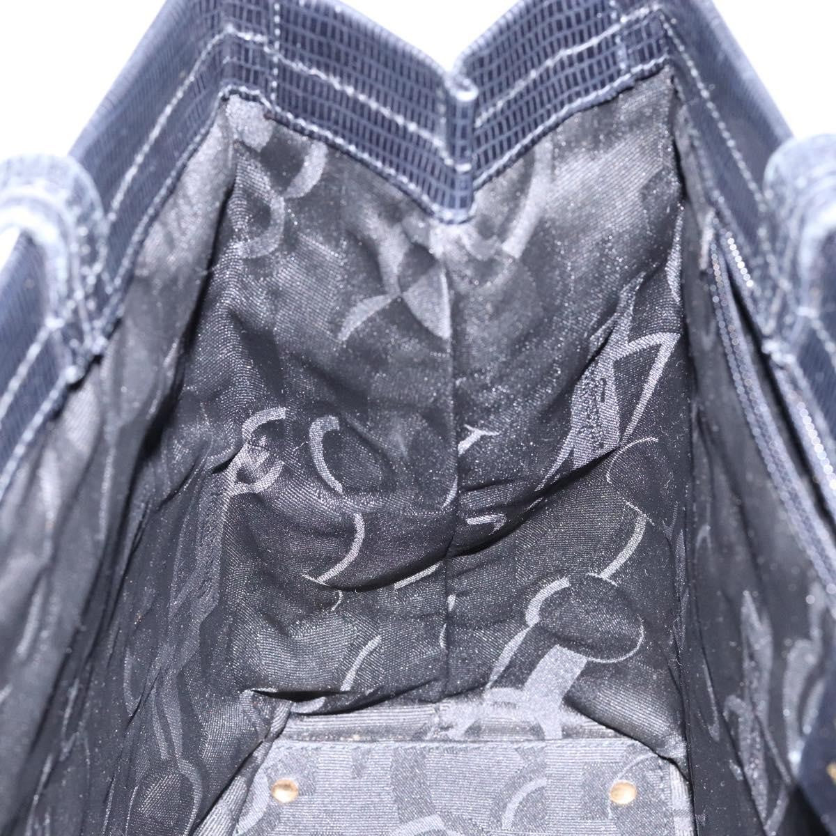 Salvatore Ferragamo Vala Shoulder Bag Leather, BLACK, LEATHER, Tote bag