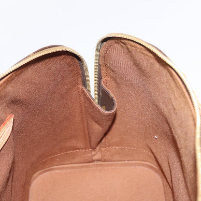 Louis Vuitton Alma Handbag Monogram Canvas, BROWN, CANVAS, Handbag