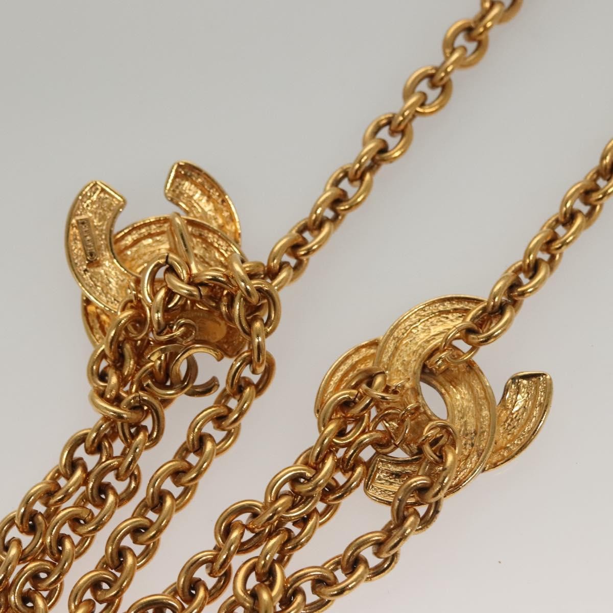 Chanel CC Logo Belt Metal, GOLD, METAL, Belts