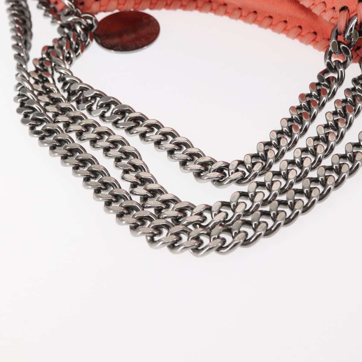 Stella McCartney Falabella Fold Over Crossbody Bag Suede, ORANGE, SUEDE, Crossbody bag