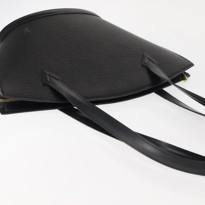 Louis Vuitton Saint Jacques Handbag Epi Leather, BLACK, LEATHER, Shoulder bag