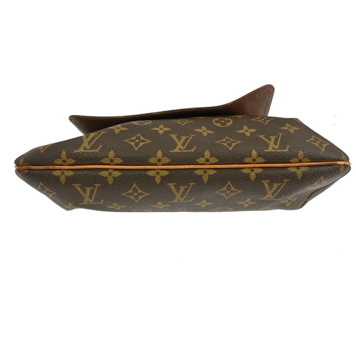 Louis Vuitton Musette Handbag Monogram Canvas, BROWN, CANVAS, Shoulder bag