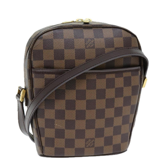 Louis Vuitton Ipanema Handbag Damier, BROWN, CANVAS, Shoulder bag