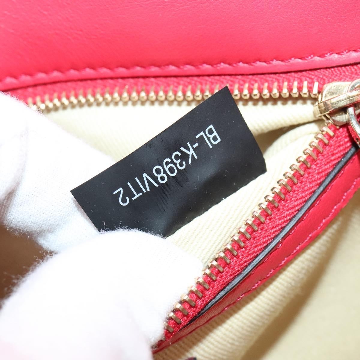 Valentino Garavani Rolling Rockstud Glam Lock Shoulder Bag Leather, PINK, LEATHER, Shoulder bag