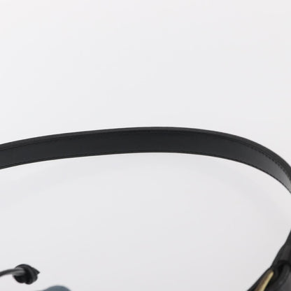 Louis Vuitton Petit Noe Handbag Epi Leather, BLACK, LEATHER, Shoulder bag