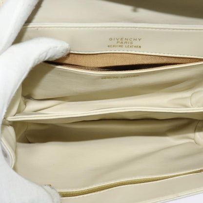 Givenchy 4G shoulder Bag Leather, WHITE, LEATHER, Shoulder bag