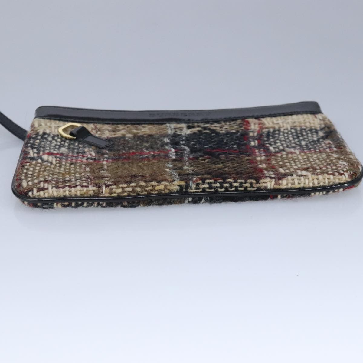 Burberry Vintage tote bag Wool, BEIGE, WOOL, Tote bag