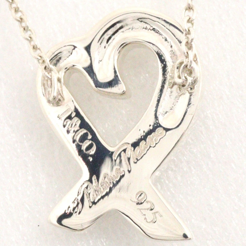 Tiffany & Co. Paloma Picasso Loving Heart Pendant Necklace Silver 925, SILVER, SILVER, Necklace