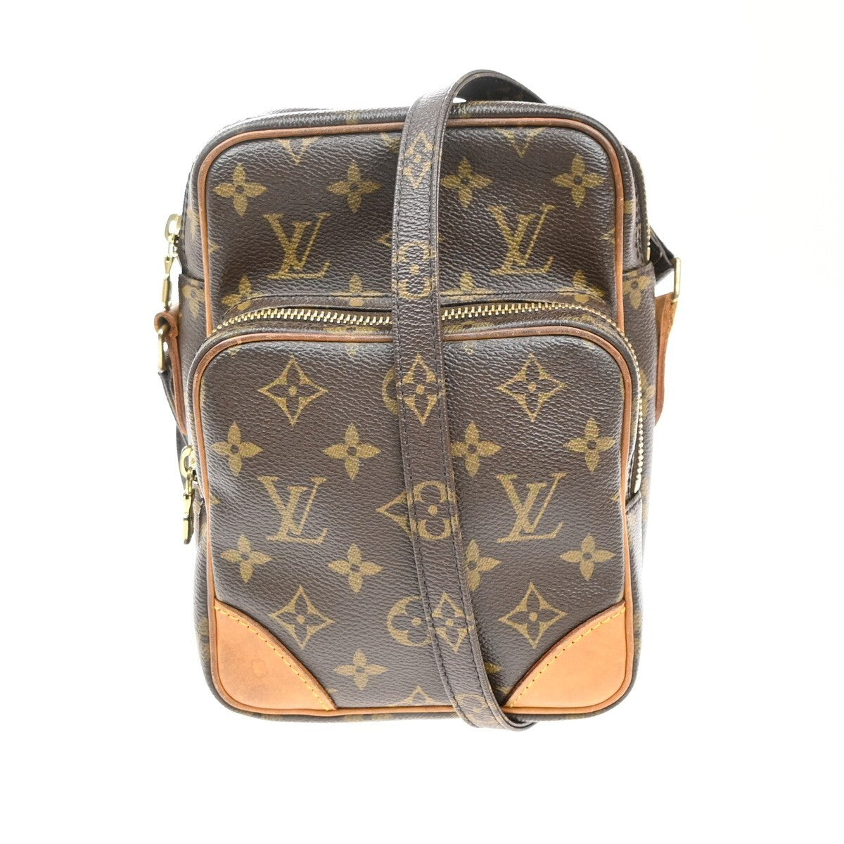 Louis Vuitton Amazone Bag Monogram Canvas, BROWN, CANVAS, Crossbody bag