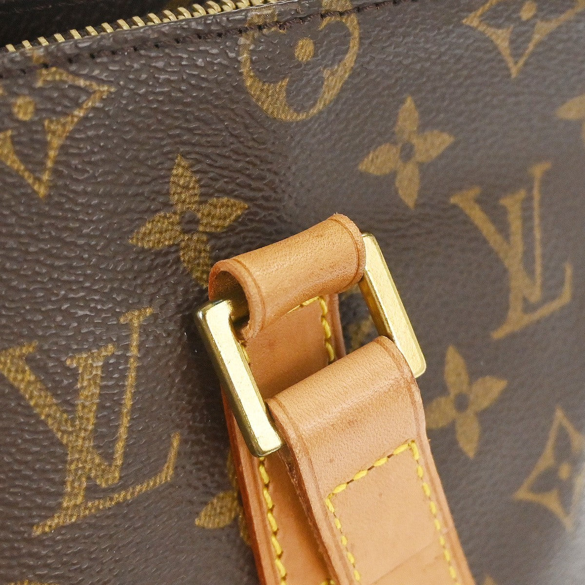 Louis Vuitton Cabas Piano Monogram Canvas, BROWN, CANVAS, Tote bag