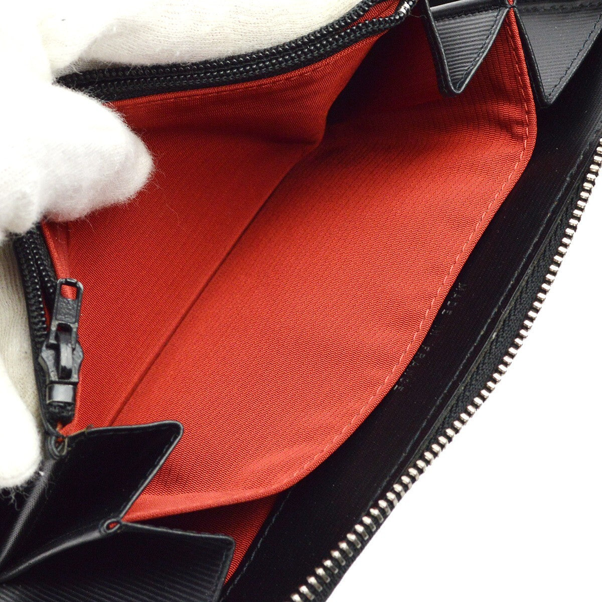 Chanel Travel Line ZIp Around Wallet Printed Nylon, BLACK, NYLON, Wallets