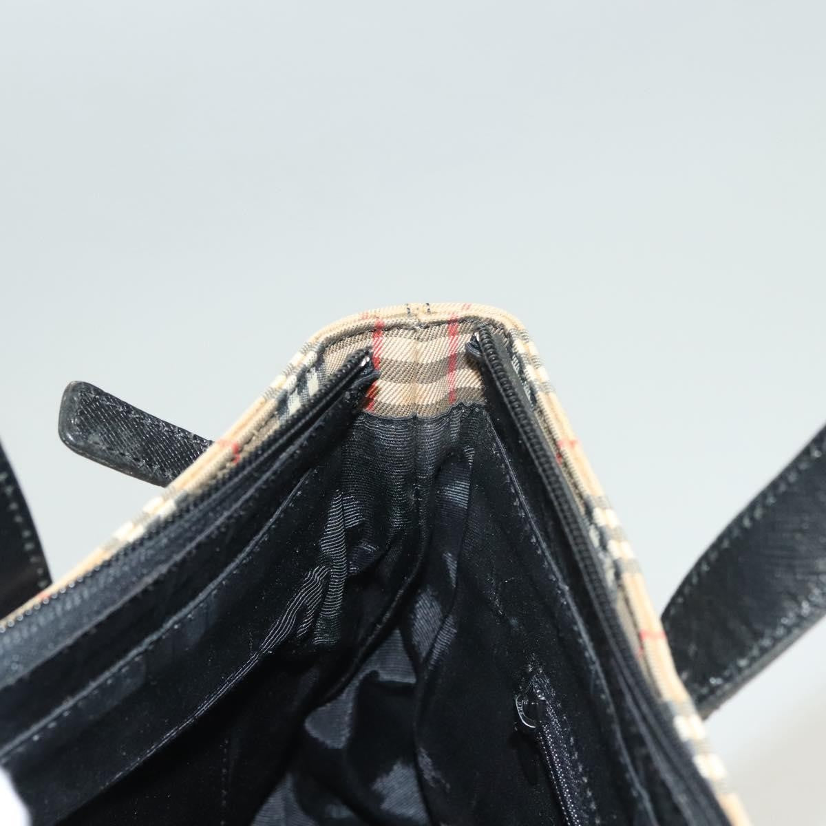 Burberry Nova Check Handbag Nova Check Canvas, BEIGE, CANVAS, Handbag