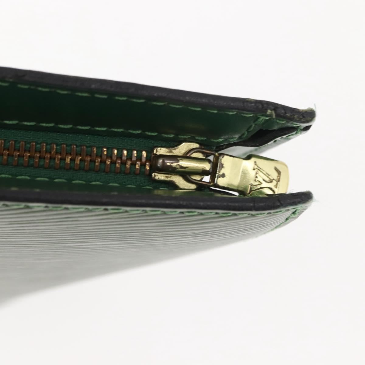 Louis Vuitton Saint Jacques Handbag Epi Leather, GREEN, LEATHER, Tote bag