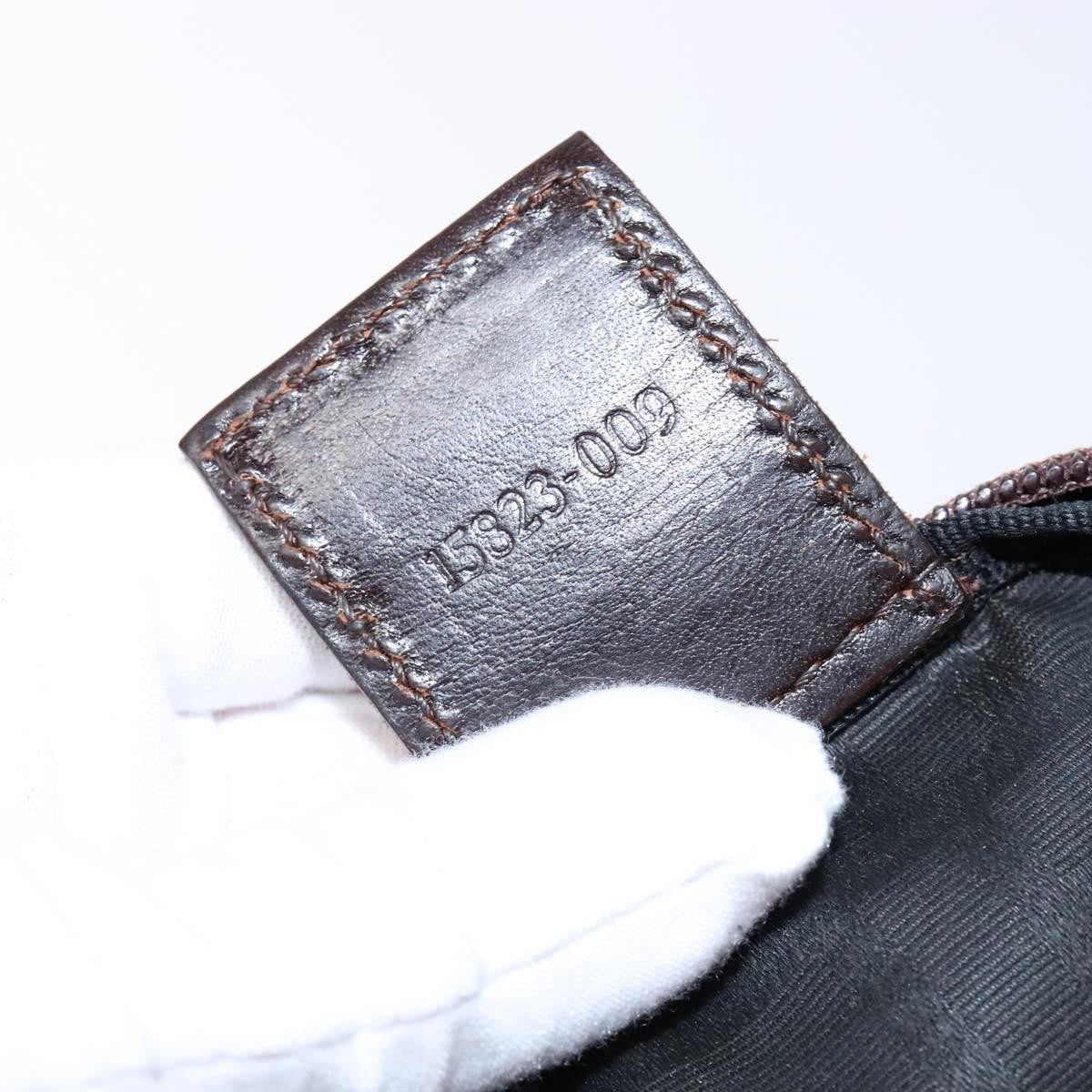 Fendi Vintage Zucca Zucca canvas, BROWN, CANVAS, Handbag