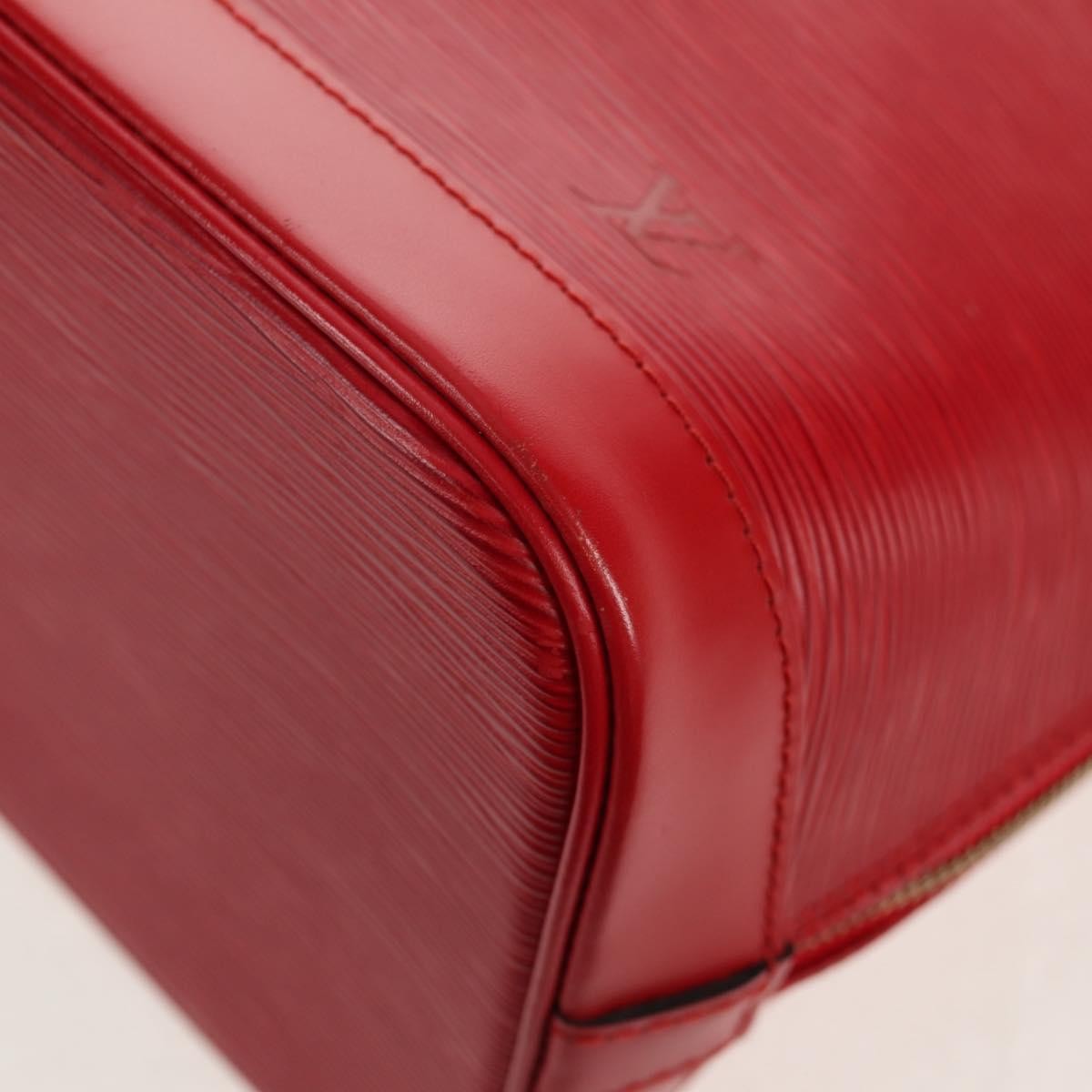 Louis Vuitton Vintage Alma Handbag Epi Leather, RED, LEATHER, Handbag
