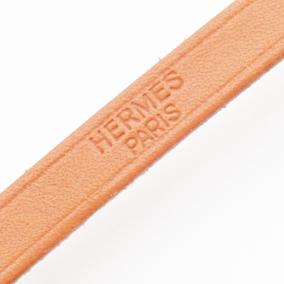 Hermes Hapi 3 Bracelet Leather with Metal, BROWN, LEATHER, Bracelet