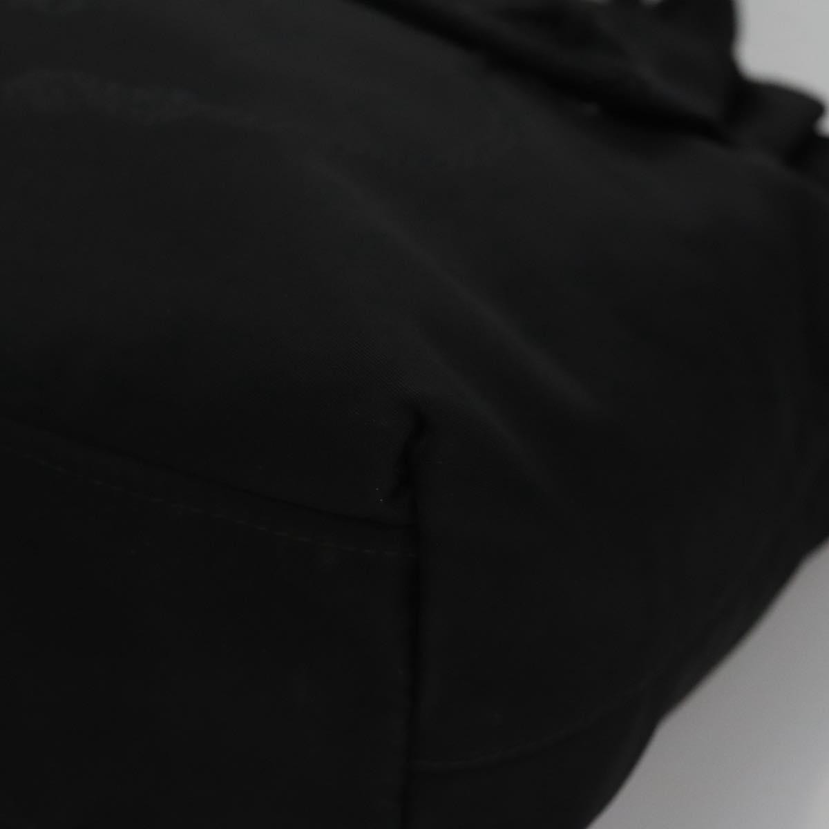 Prada Logo Bow Tote Tessuto, BLACK, NYLON, Tote bag