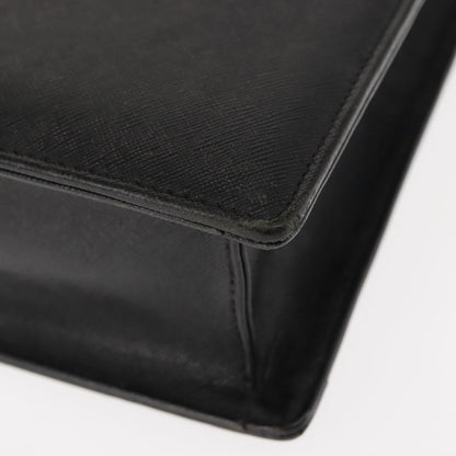 Burberry Briefcase Leather, BLACK, LEATHER, Briefcase