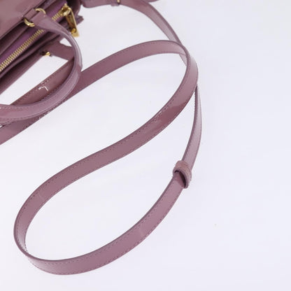 Salvatore Ferragamo Vala Handbag Patent leather, PURPLE, PATENT_LEATHER, Handbag