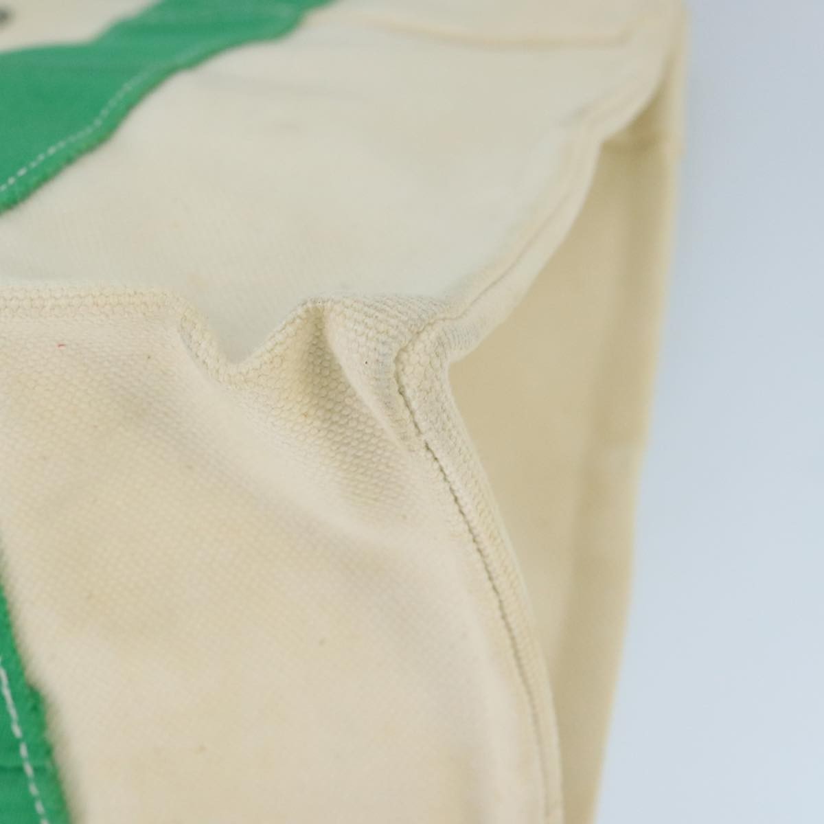 Hermes Bora Bora Tote Toile, GREEN, CANVAS, Tote bag