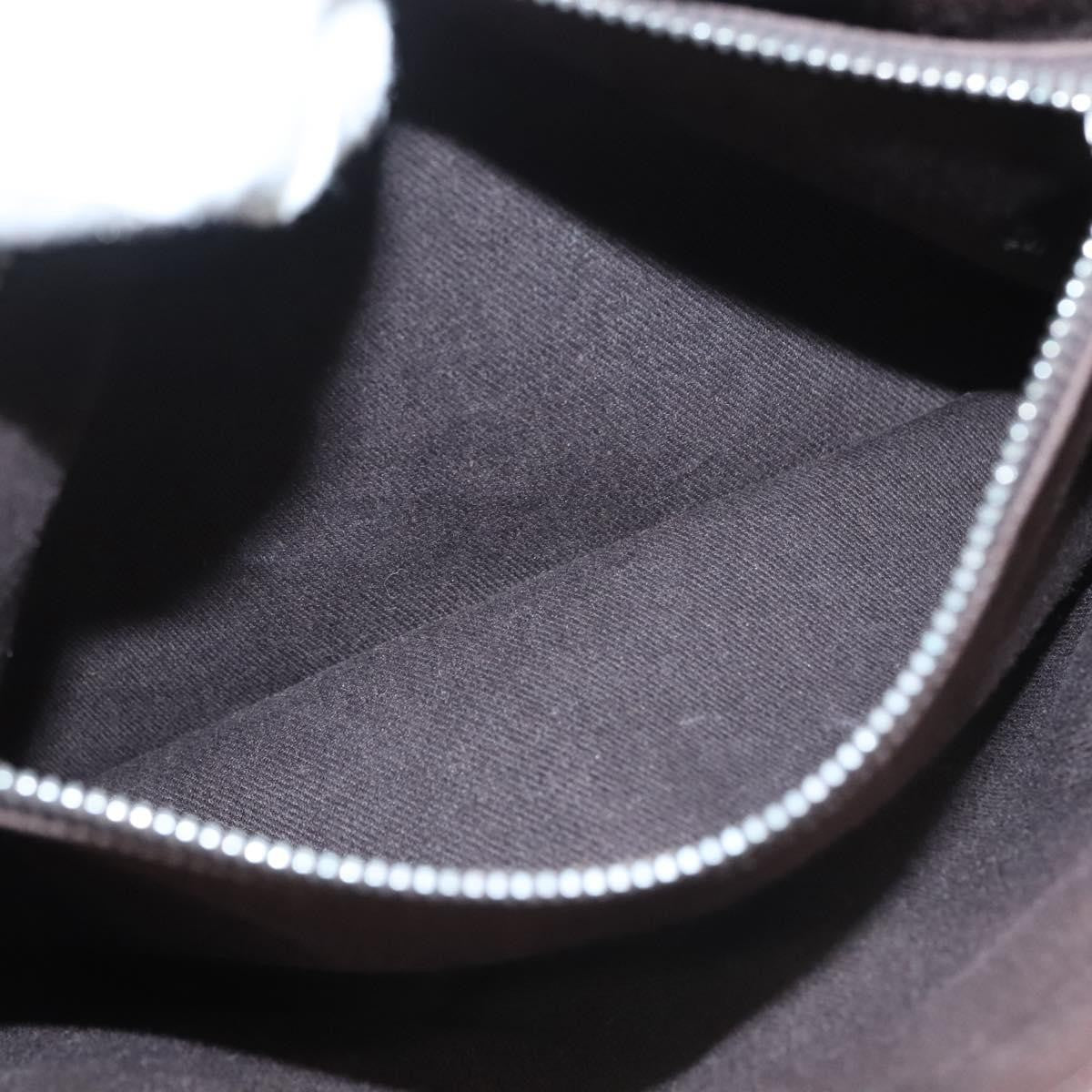 Celine Vintage Macadam Handbag Canvas, BEIGE, CANVAS, Handbag