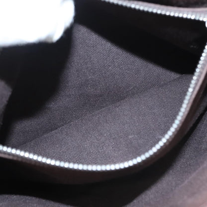 Celine Vintage Macadam Handbag Canvas, BEIGE, CANVAS, Handbag