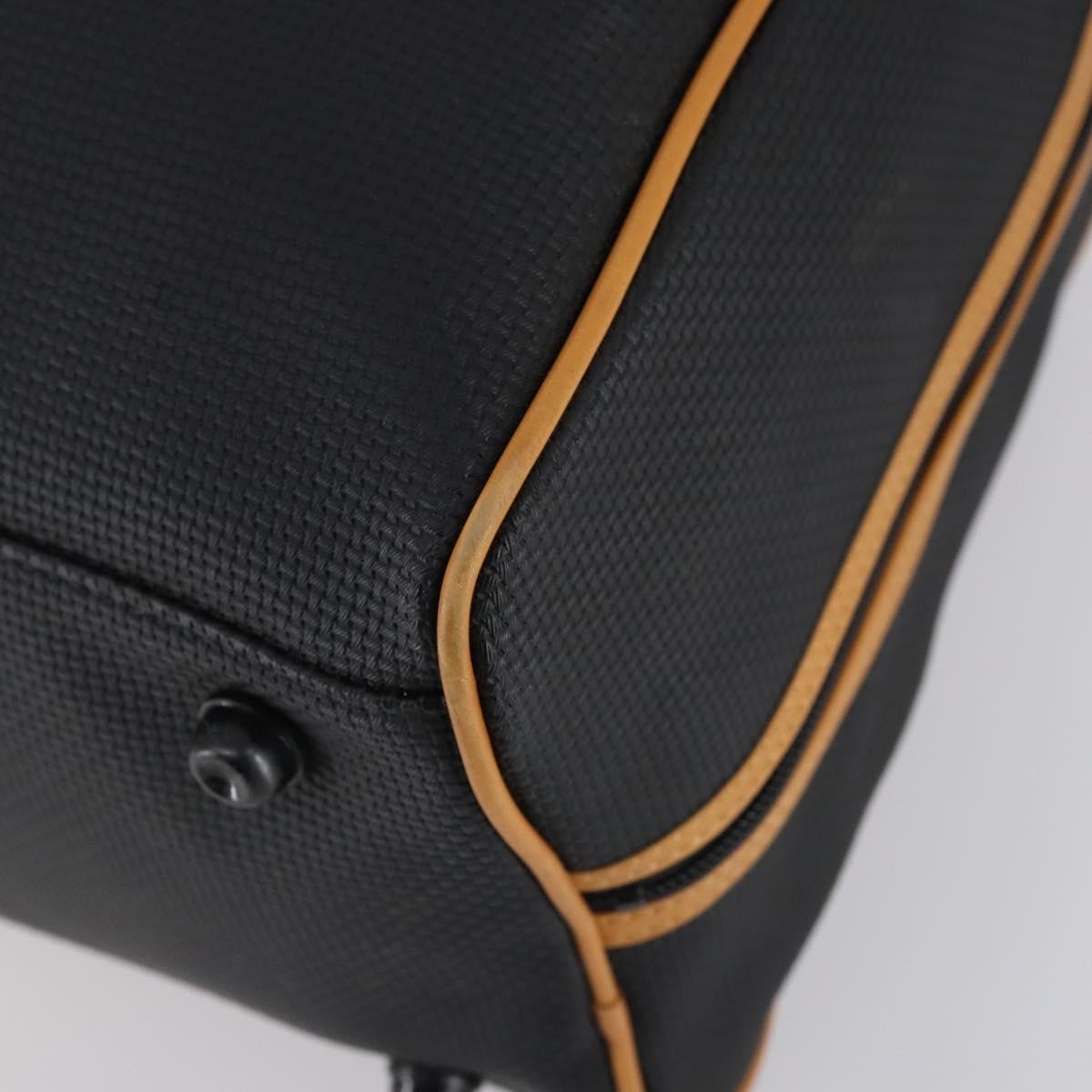 Saint Laurent Vintage Boston PVC Leather, BLACK, PVC, Travel bag