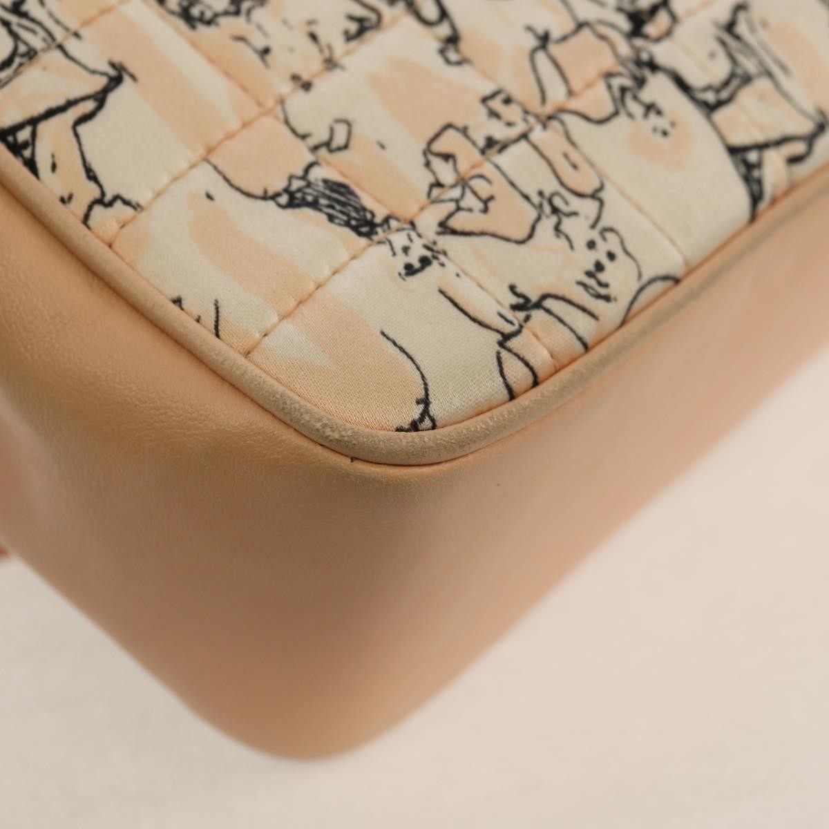 Chanel Limited Edition Scarf Flap Bag Printed Silk and Leather, MULTICOLOUR, LEATHER, Shoulder bag